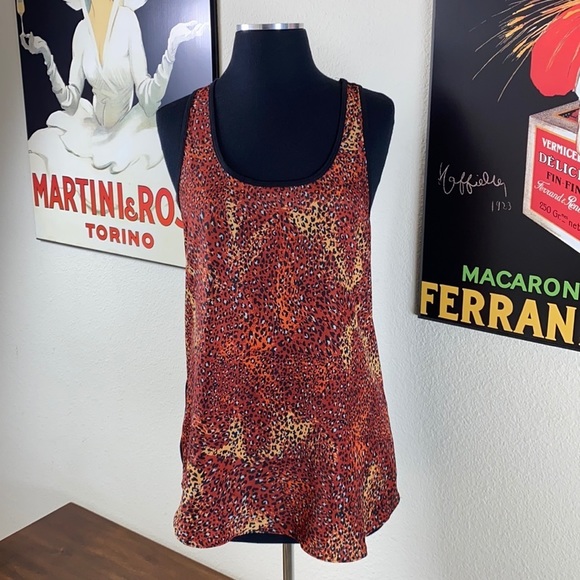 Philosophy Tops - ⭐️2/$20 Philosophy Leopard Print tank size medium